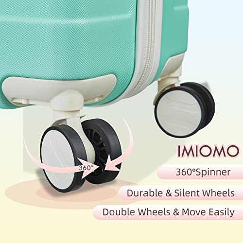 Imiomo 3 Piece Luggage Sets,Suitcase with Spinner Wheels,Luggage Set C –  Zoom Influence