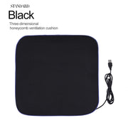 Cooling Car Seat Cushion Pad Ventilation Seat Cushion with Four Low Noise Fans for All Car Seats Home and Office Chairs