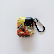 Van Gogh oil painting protective case for Airpods Pro cover bluetooth wireless earphone charging bag for airpod 2 3 airpod cases