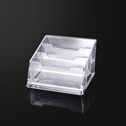 Clear Plastic Desktop Business Card Holders