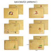 Christmas Pattern Envelopes