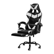 Office Chaise Gaming Chair Ergonomic Office Chairs Adjustable Swivel Leather High Back Computer Desk Chair with Headrest