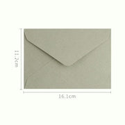 New 20pcs/pack C6 Retro Hemp Texture Western Envelopes for Wedding Party Invitation Greeting Cards Gift Envelopes Customized