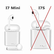 i7 MINI Wireless Bluetooth Earphone 5.0 Stereo Earbuds Headset Sports Wireless Headphones With Charging Box For All Smart Phone