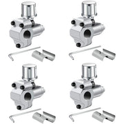 8 Pack BPV-31 Piercing Valve Line Tap Valve Kits Adjustable For Air Conditioners HVAC 1/4 Inch,5/16 Inch,3/8 Inch Tubing