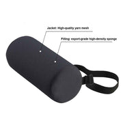 Pillow Ergonomic Lumbar Roll Adjustable Buckle Cylinder Office Chairs For Car Seat Fatigue Relief Low Back Support Universal