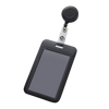 Retractable Plastic Badge Holder