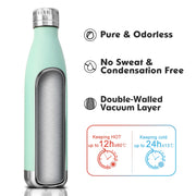ZOUNICH  Flask Stainless Steel Water Bottle