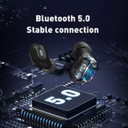 Baseus WM01 TWS Bluetooth Earphones Stereo Wireless 5.0 Bluetooth Headphones Touch Control Noise Cancelling Gaming Headset