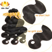 Aliafee Hair Brazilian Body Wave Bundles Hair 8"-30" Inches Ombre Human Hair