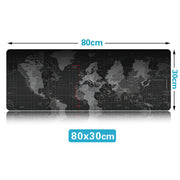 Zimoon Large Old World Map Gaming Mousepad
