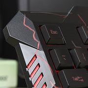 Powstro Mechanical LED Gaming Keyboard & Mouse