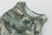 Loosky Camouflage sleeveless Dress