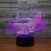 Asmarluxx Cool Sports Car Auto 3D Night Light