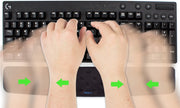 BRILA Memory Foam Ergonomics Mouse & Keyboard Wrist Rest