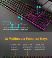 iMice Gaming Keyboard Mechanical