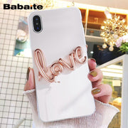 Babaite Gold Rose Phone Case