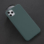 USLION Silicone Solid Color Phone Case