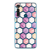 Azda Marble Geometric Clear Soft Silicone Phone Case