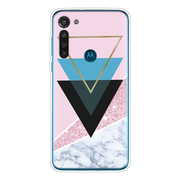 Azda Marble Geometric Clear Soft Silicone Phone Case