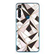 Azda Marble Geometric Clear Soft Silicone Phone Case