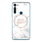 Azda Marble Geometric Clear Soft Silicone Phone Case