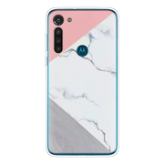 Azda Marble Geometric Clear Soft Silicone Phone Case