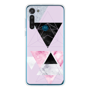 Azda Marble Geometric Clear Soft Silicone Phone Case