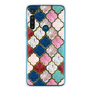 Azda Marble Geometric Clear Soft Silicone Phone Case