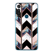 Azda Marble Geometric Clear Soft Silicone Phone Case