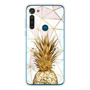 Azda Marble Geometric Clear Soft Silicone Phone Case