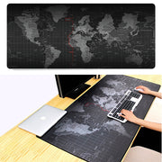 Zuoya Extra Large Old World Map Mousepad