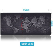 Zuoya Extra Large Old World Map Mousepad