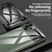 KUULAA  Luxury Shockproof Mirror Glass Phone Case