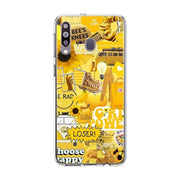 Aesthetic Yellow Samsung Galaxy Phone Case