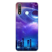 MEAFORD Silicone Soft Art Clear bumper Phone Case