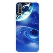 MEAFORD Silicone Soft Art Clear bumper Phone Case