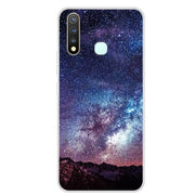 MEAFORD Silicone Soft Art Clear bumper Phone Case