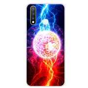 MEAFORD Silicone Soft Art Clear bumper Phone Case