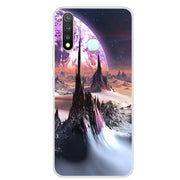 MEAFORD Silicone Soft Art Clear bumper Phone Case