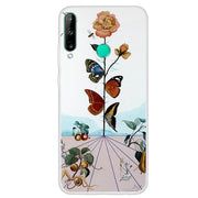 MEAFORD Silicone Soft Art Clear bumper Phone Case