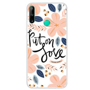 MEAFORD Silicone Soft Art Clear bumper Phone Case