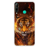 MEAFORD Silicone Soft Art Clear bumper Phone Case