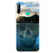 MEAFORD Silicone Soft Art Clear bumper Phone Case