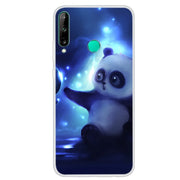 MEAFORD Silicone Soft Art Clear bumper Phone Case