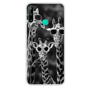 MEAFORD Silicone Soft Art Clear bumper Phone Case