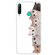 MEAFORD Silicone Soft Art Clear bumper Phone Case