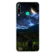 MEAFORD Silicone Soft Art Clear bumper Phone Case