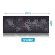 ZUOYA Extra Large Anti-slip Old World Map Gaming Mousepad