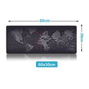 ZUOYA Extra Large Anti-slip Old World Map Gaming Mousepad